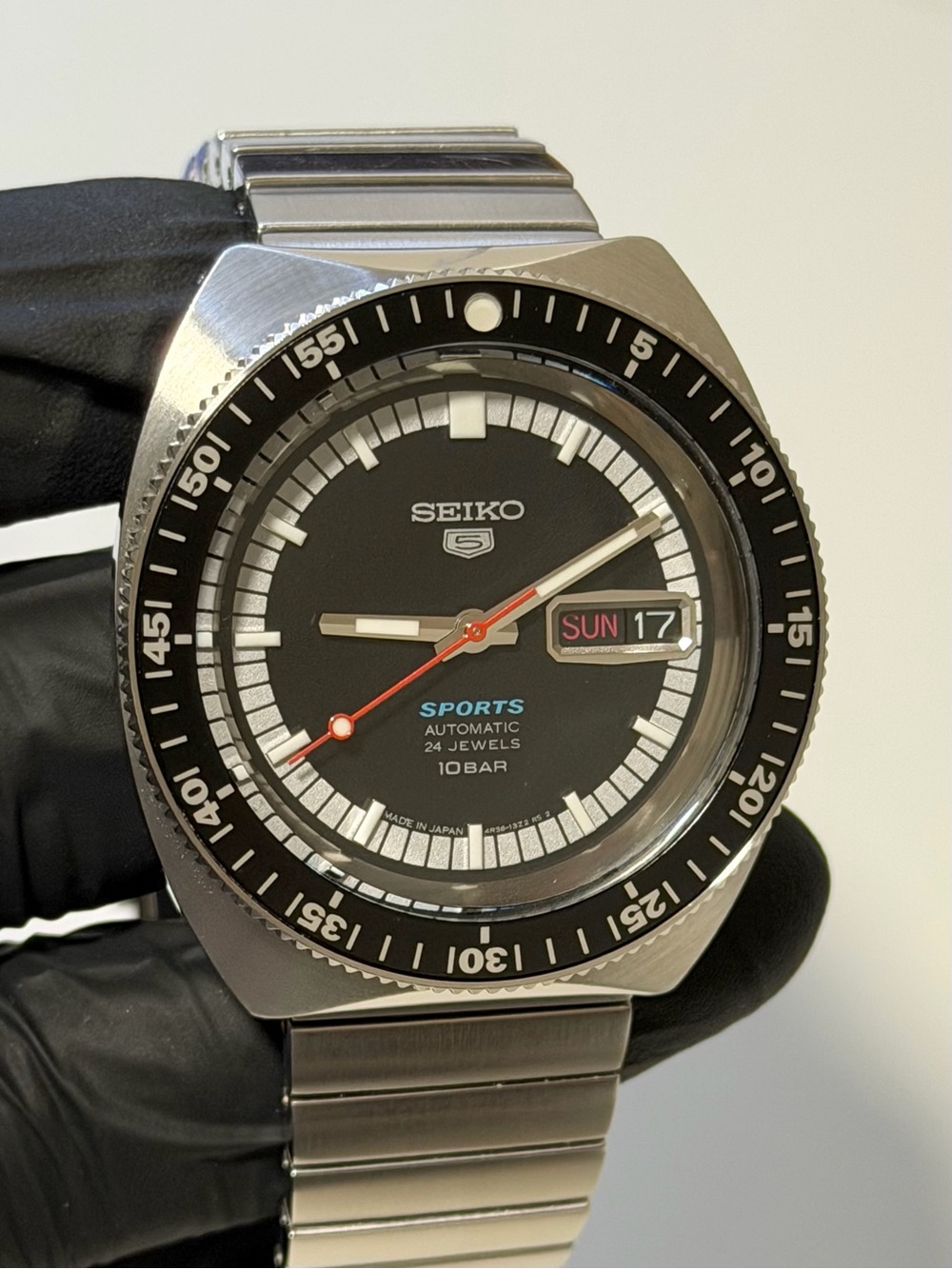 ((SOLD)) Seiko 5 Sports SRPK17 Limited Edition Automatic Day-Date 39mm Watch